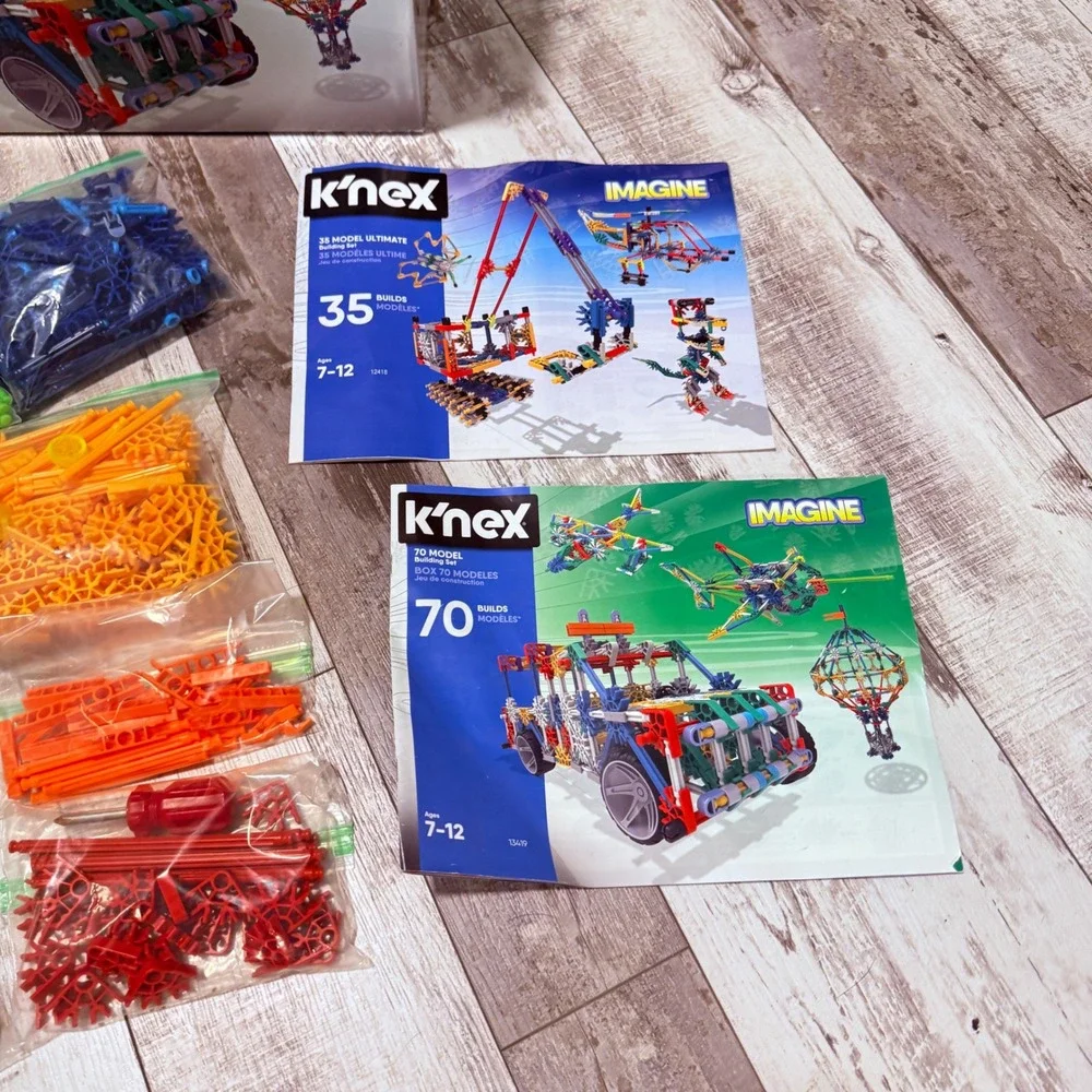 K'Nex 70 Model Building‎ Set Ages 7-12 Imagine STEAM Education Toy